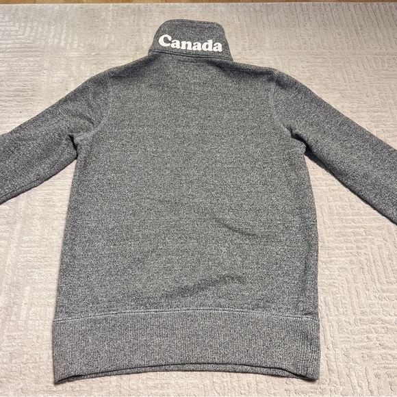 Roots Canada Women’s XXS Sweater Quarter Zip Whistler - Picture 4 of 7